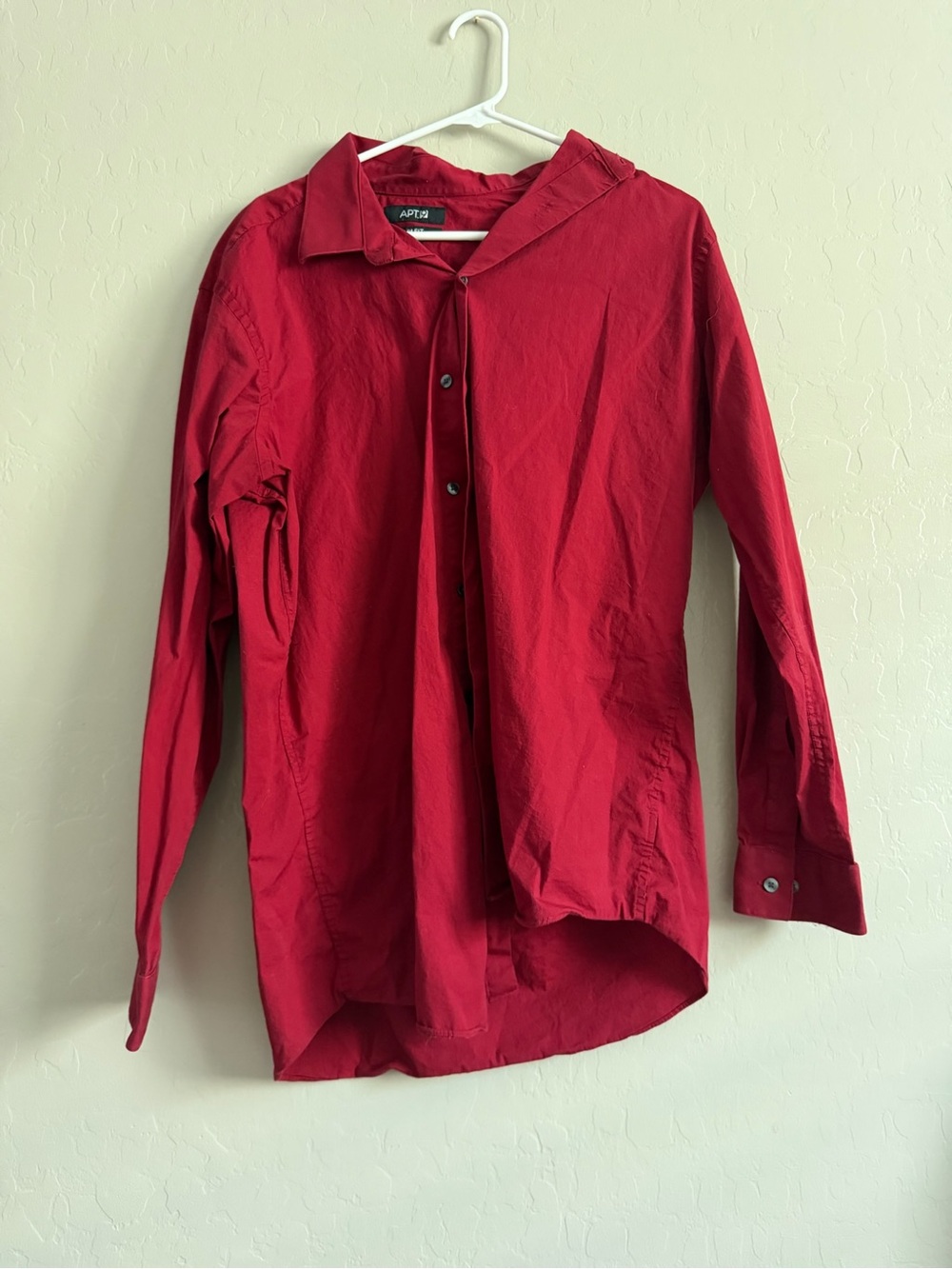 Apt. 9 Men's Red Lightweight Shirt Jacket